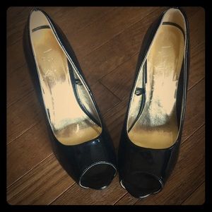 Forever 21 black stilettos—good condition!